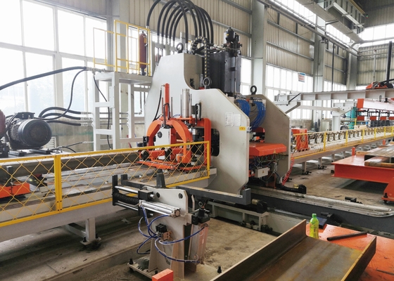1200KN siła nominalna CNC Truck Beam Plate Punching Machine Max 750mpa Material Tensile