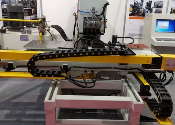 180 mm skok wrzeciona wiertniczego Wykrawarka płytowa Cnc do wieży transmisyjnej