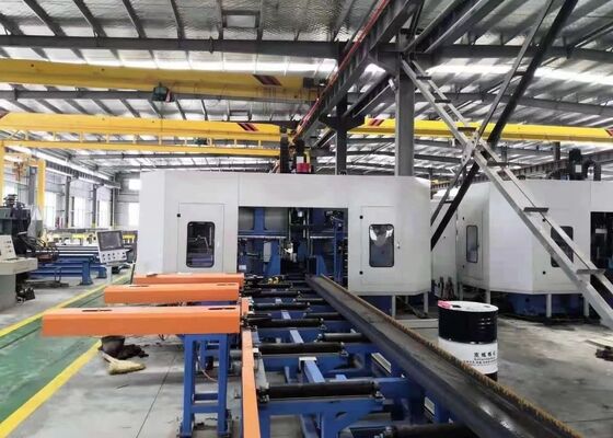 Precyzyjna wiertarka CNC do belek do produkcji stali konstrukcyjnej