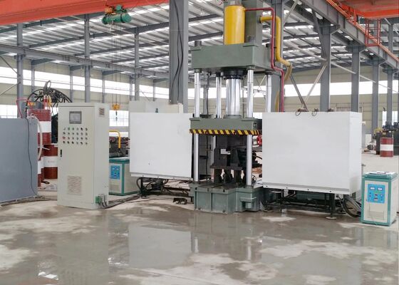 3-osiowa giętarka grzewcza Cnc do płyty kątowej ze sterowaniem hydraulicznym