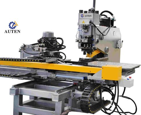 Model BNCZ100 Urządzenie CNC do wykrawania i znakowania blach z elektryczną szafą sterowniczą