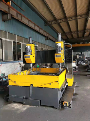 Gantry CNC Plate Drilling Machine Movable with Two Drill Heads