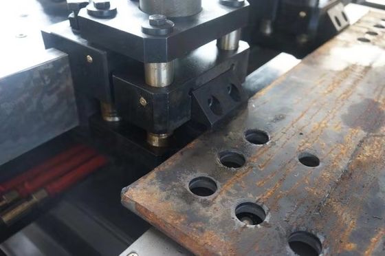 1200KN Servo Feed Drilling Force Cnc Plate Drill Drilling Machine Z 26mm Max Punching Diameter