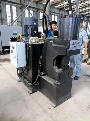 DZ120 Hydraulic Angle Steel Typing Machine dla przemysłu wież stalowych