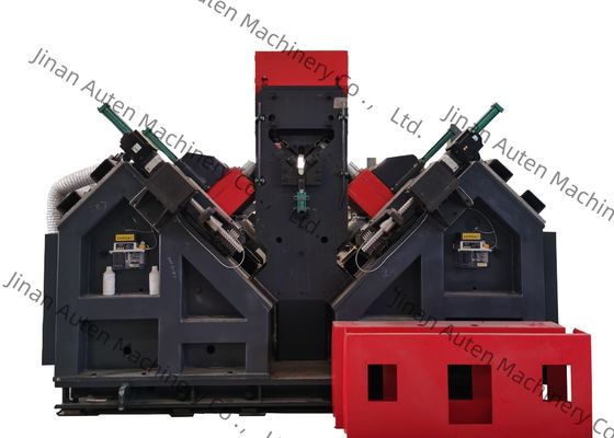 Wysokowydajna, zautomatyzowana maszyna do obróbki kątowników CNC do wiercenia i stemplowania dużych kątowników stalowych