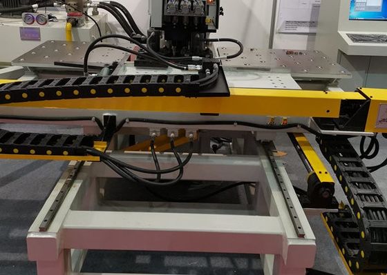 Wysokiej precyzji Automatyczne CNC Perforacja blachy metalowej, wiercenie i oznakowanie maszyny