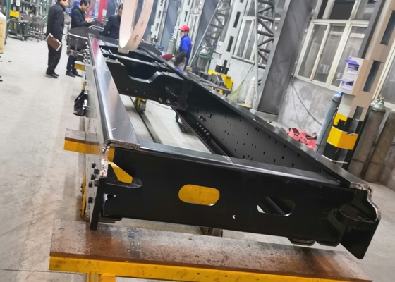 120 ton siły nominalnej Linia produkcyjna do przebijania płytek CNC 25 modułów dla ciężarówek