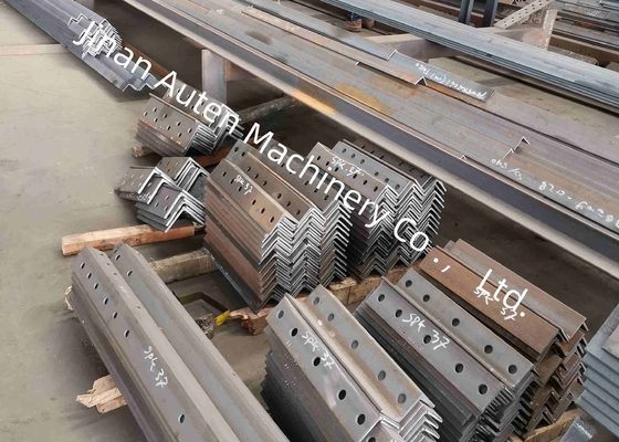 2-Stronna Linia do Wykrawania, Znakowania i Cięcia Kątowników CNC 630KN Siły Wykrawania