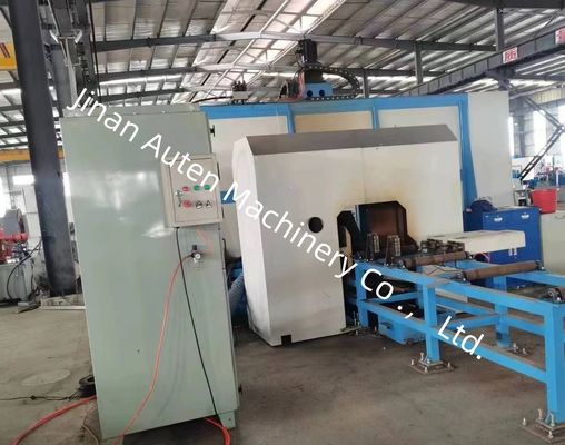 Linia obróbcza do wiercenia, piłowania i gwintowania belek 3D I-Beam i H-Beam CNC z wrzecionem głównym BT40, silnik o mocy 11kW