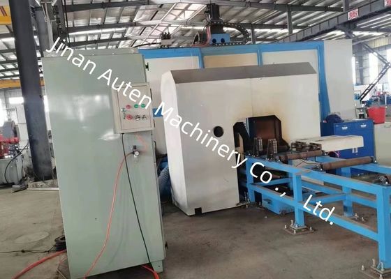 3pcs Main Spindle CNC I Beam Drilling Shearing And Tapping Machine 11KW Motor Power