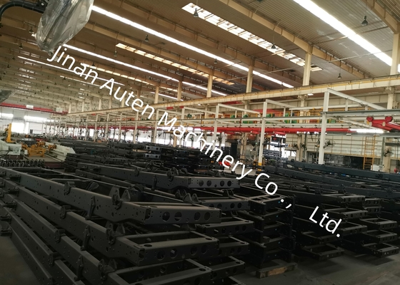 4-9mm grubość płyty wiązki ciężarówki linii produkcyjnej CNC Perforacja 4000-12000 mm długość obrabiarków