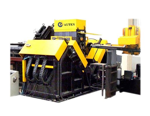 Model ADM2532 CNC do wiercenia i znakowania kątowników ze stali, sterownik PLC, silnik, maks. wiercenie 40mm