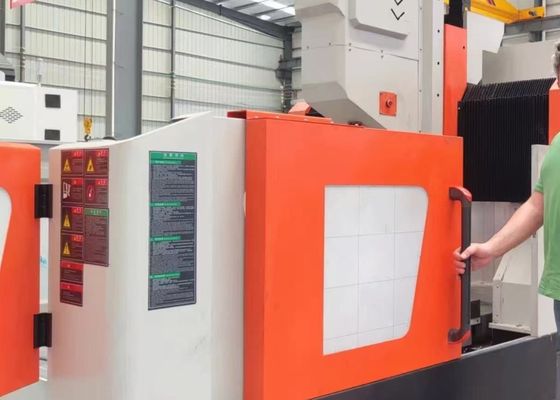 Wymiary gabarytowe 4000x3800x2800mm Ruchoma obrabiarka CNC do wiercenia, maksymalna średnica wiercenia 60mm