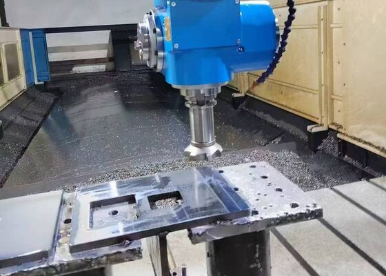 Robust CNC Plate Drilling Machine 6000x6000mm Workpiece Size And 22 Kw Servo Spindle Motor