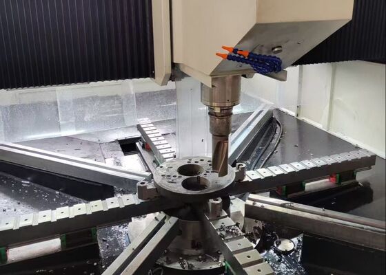 Przemysłowa szybka frezarko-wiertarka CNC do grubych blach