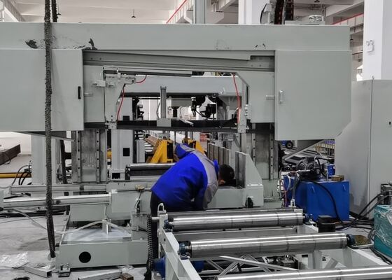 BT40 Główne Wrzeciono CNC 3D Linia Obróbki Wiercenia i Znakowania Belek Metodą Sterowania PLC