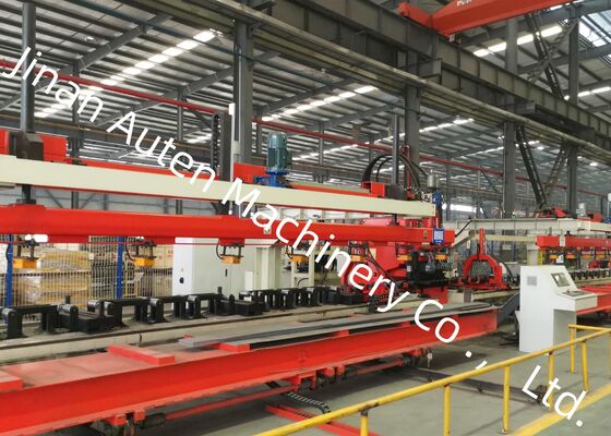 Grubość blachy 4-9 mm Zautomatyzowana linia do wykrawania blachy Cnc dla pojazdów ciężkich