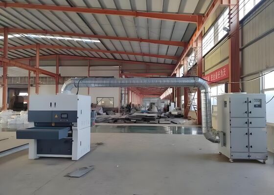 28KW moc maszyny CNC maszyna do polerowania płyt metalowych 2 silnik zasilający