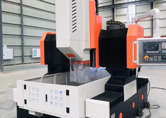 Used For Tube Sheet Plates Flanges Cnc Drilling Machine 11KW Servo Spindle Motor Power