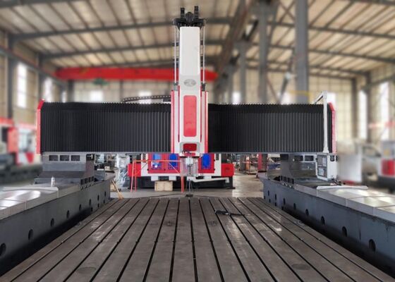 Model PHD4080 Gantry Ruchoma wiertarko-frezarka CNC do wymiennika ciepła