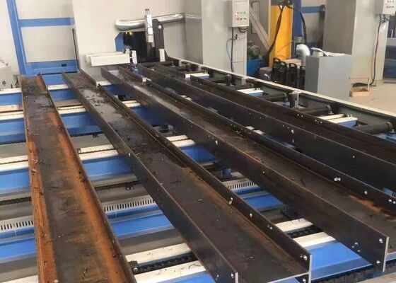 Precyzyjna wiertarka CNC do belek do produkcji stali konstrukcyjnej