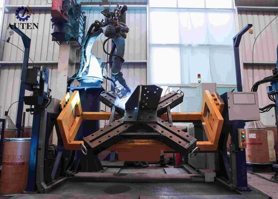 CNC Frezarka Kątowa z Podwójnymi Pozycjonerami 5-osiowy Robot Bramowy do Precyzyjnego Spawania Wież Przesyłowych
