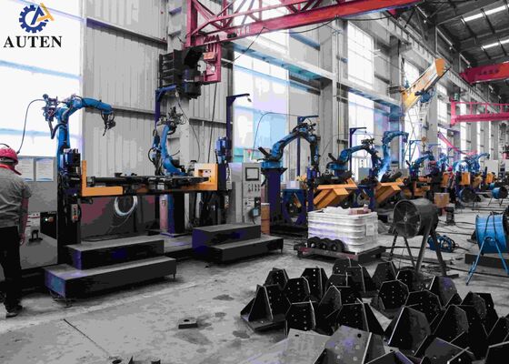 CNC Frezarka Kątowa z Podwójnymi Pozycjonerami 5-osiowy Robot Bramowy do Precyzyjnego Spawania Wież Przesyłowych