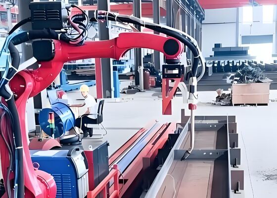 Automatycznie planuje ścieżkę spawania robotem spawalniczym bez nauczania z wykorzystaniem rozpoznawania wizyjnego