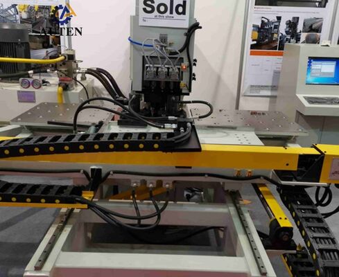 Model BNCZ100 Urządzenie CNC do wykrawania i znakowania blach z elektryczną szafą sterowniczą