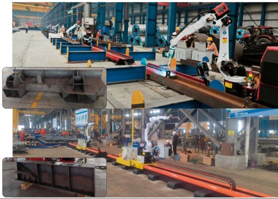 Steel Structure Industry Used Intelligent Welding Robot BR-2010A Pro/DG9 Ground Rail Type Welding Robot