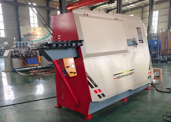 Maszyna do gięcia pierścieni z płaskownika CNC do cięcia cylindrów 150*50, wymiary 2,2×1,6×1,8m