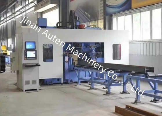 Zakres szerokości 150～1250mm CNC Wiertarko-znakowarka i gwintownica do belek H, wrzeciono BT40, stożek otworu