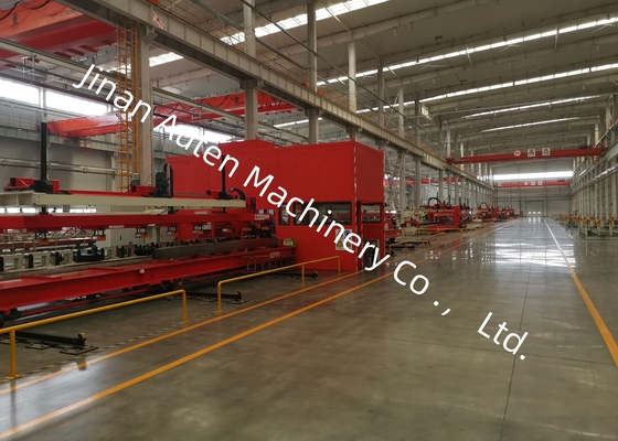 25 Liczba modułów linii do wykrawania belek ciężarówek CNC, grubość blachy 4-9 mm