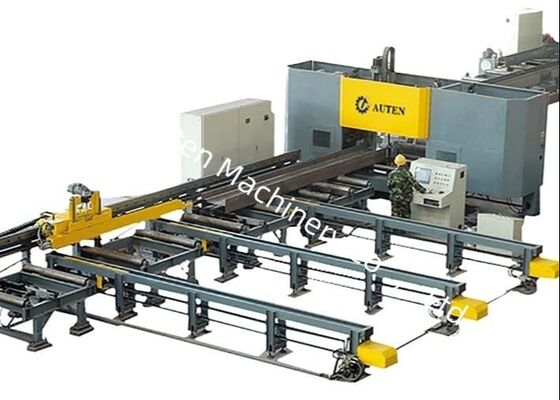 7 Osi CNC Przemysł Stal CNC Metal Cnc 3D H I Beam Drilling Cutter Maszyna sterowana przez PLC