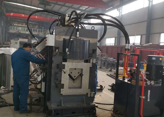 32x7x3m Wymiary całkowite Maszyna do wykrawania i cięcia profili CNC Linia 1000/1200KN Siła znakowania
