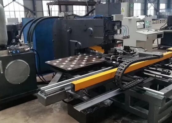 Stalowa wieża wykorzystuje CNC Płytę Perforacji oznakowania i wiertarki maszyny 1000/1200KN siły perforacji