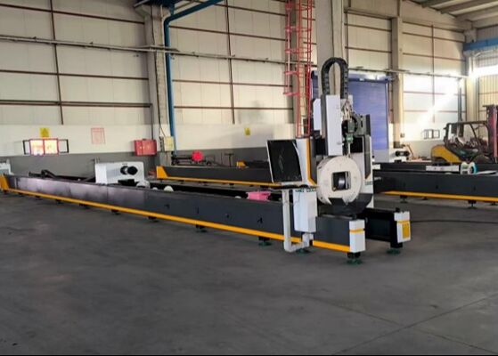 380V/50Hz Zasilanie Maszyna do cięcia rur laserowych CNC 300mm Oś X Trasa