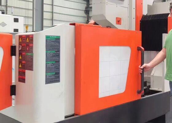 Używany do kołnierzy z blachy rurowej Wiertarka Cnc Moc silnika wrzeciona serwo o mocy 11 kW