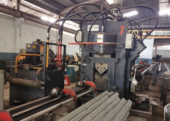 Elektrownia używana Cnc kątowa linia maszyny do cięcia ciosów ze stożkiem CNC