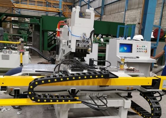 Model BNC100 Maszyna do przebijania płytek łączonych CNC dla przemysłu konstrukcji stalowych mostów