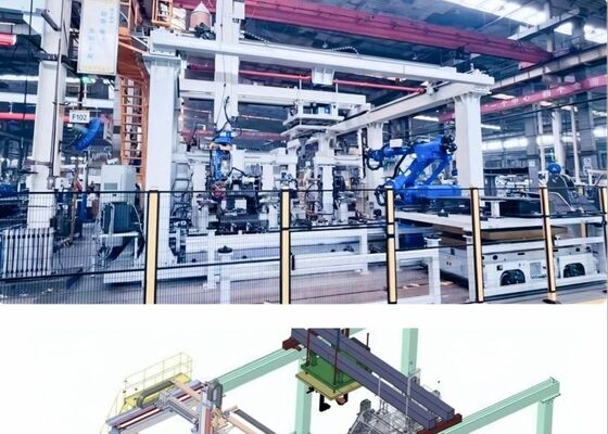 1465mm 2010mm Arm Span Robotic Welding Workstation 12KG Pojemność ładunkowa