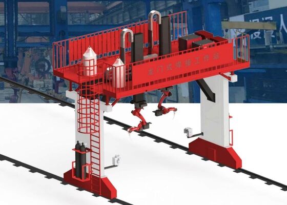 Serwo napędzany robot spawalniczy typu gantry CNC do elementów montażu biodra