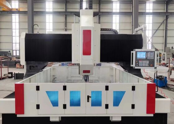 Wysokowydajna frezarko-wiertarka CNC typu bramowego do płyt z precyzyjnym napędem