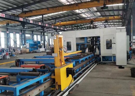 Model BHD1250C CNC H Beam Drilling Sawing And Shearing Machine Line BT40 Główny wrot